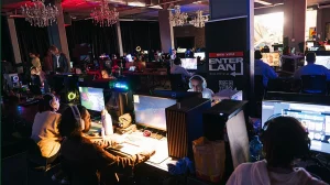 ENTER LAN Fire & Ice event artwork