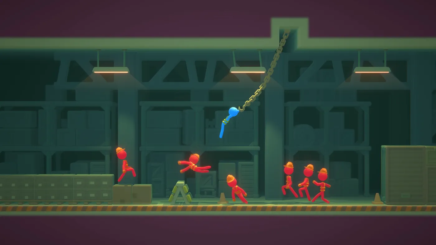 Stick It to the Stickman level builder scene