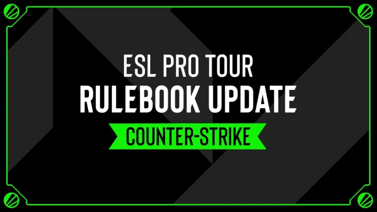 ESL Pro Tour Counter-Strike rulebook 2026 update artwork