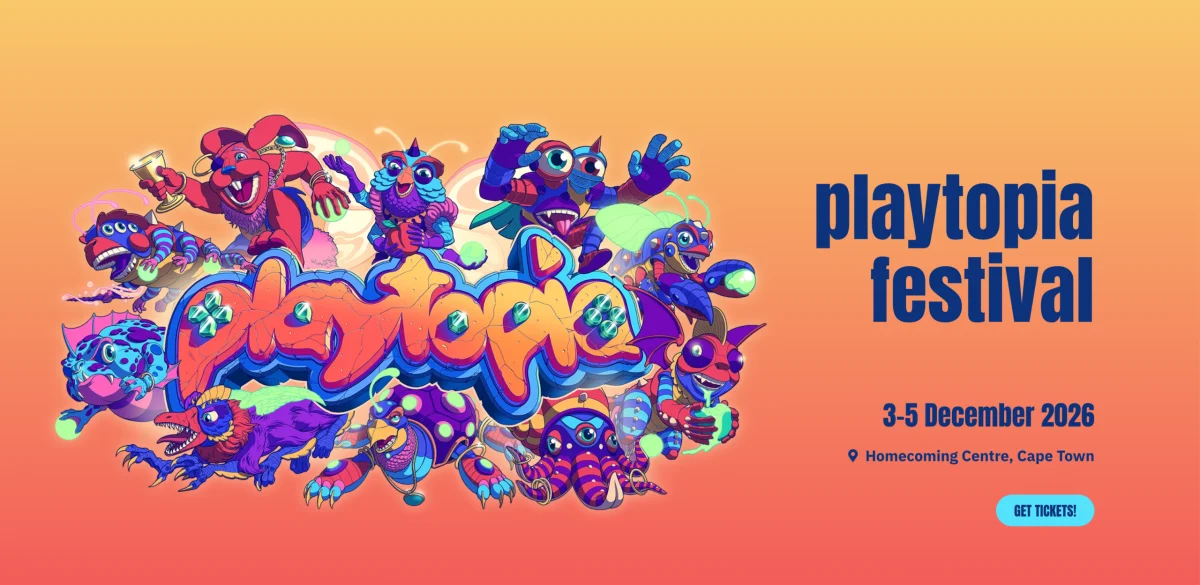 Playtopia indie games and immersive arts festival, Cape Town